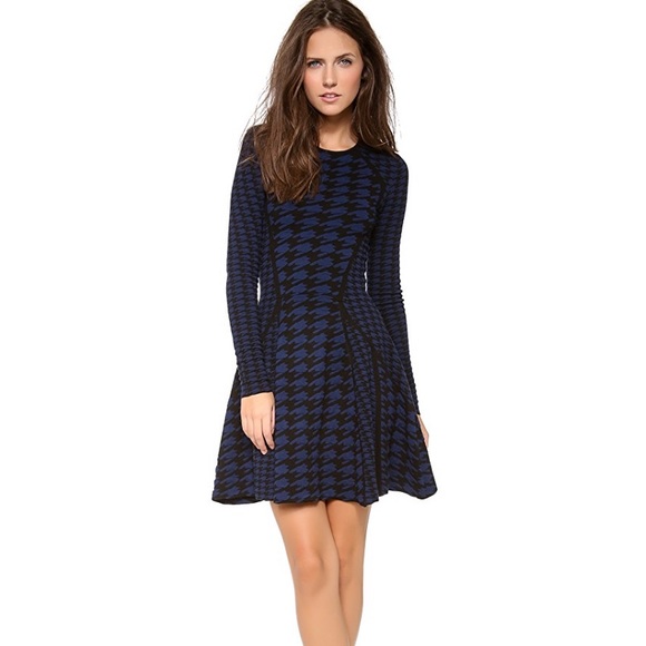 Torn by Ronny Kobo Dresses & Skirts - Torn by Ronny kobo Elizabeth houndstooth dress XS